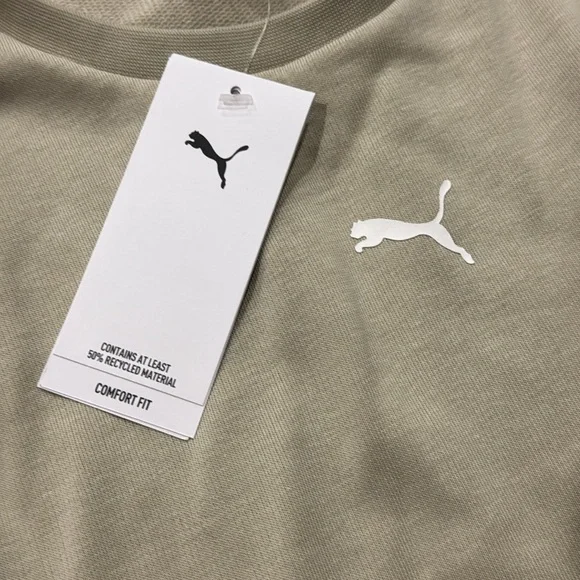 Puma Light Tan Beige Khaki Sleeveless Athletic Pullover Dress Women’s Small - Picture 10 of 11